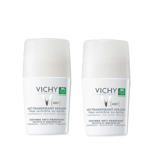 Vichy Soothing Anti-Perspirant Sensitive Or Depilated Skin 48h 50ml Offer