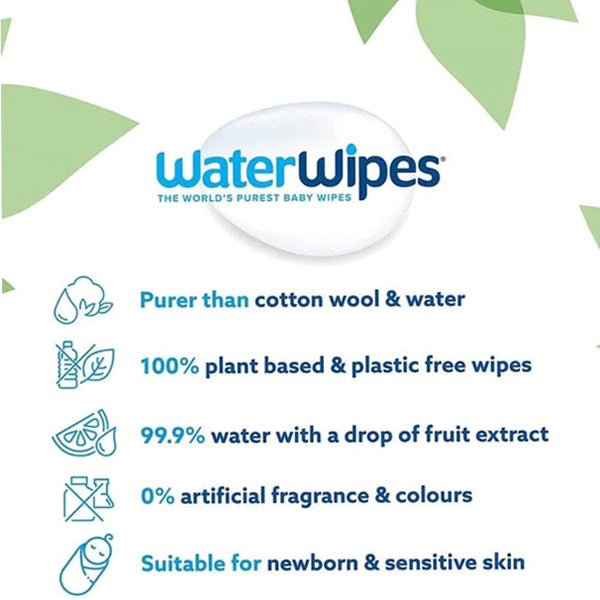 WaterWipes 2+1 Free Offer (3 Packs Of 60 Wipes) WaterWipes 2+1 Free Offer (3 Packs Of 60 Wipes)