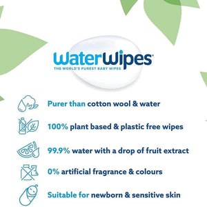 WaterWipes Wet Wipes 60 Pieces
