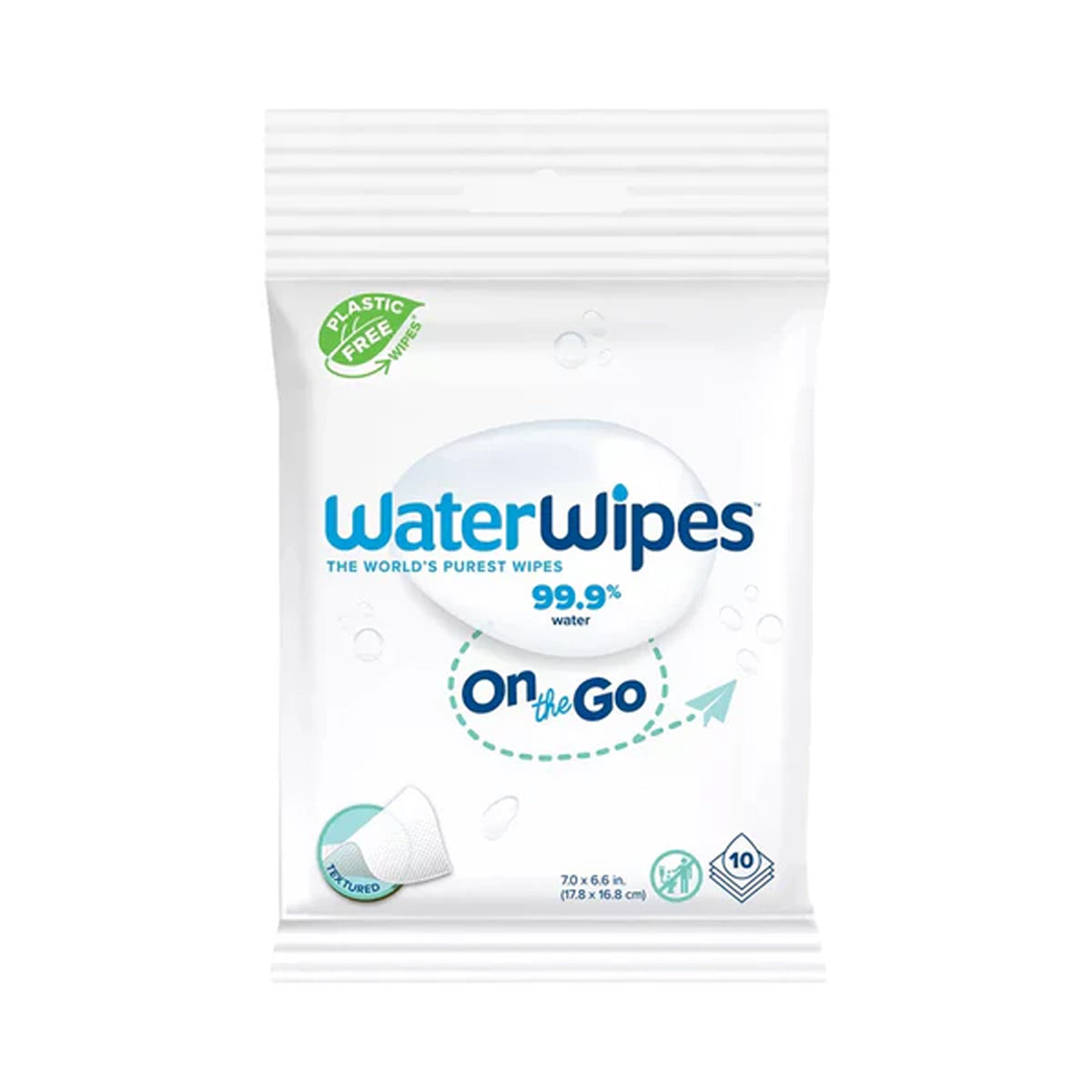 WaterWipes On the Go 10 Wipes