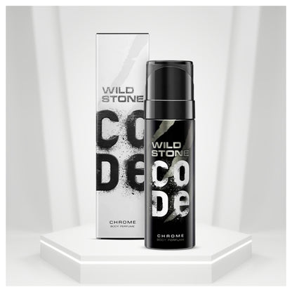 Wild Stone Code Platinum Body Perfume Spray for Men 120ml