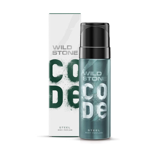 Wild Stone Code Steel Body Perfume Spray for Men 120ml