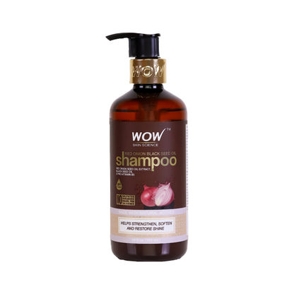 Wow Red Onion Black Seed Oil Shampoo 300ml