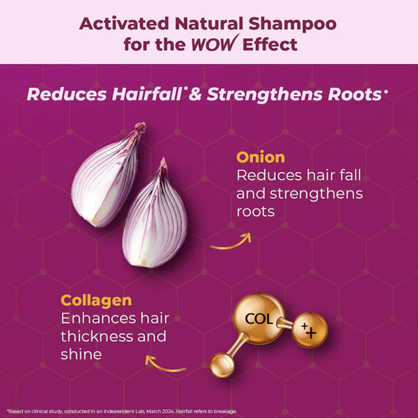 Wow Red Onion + Collagen Shampoo 300ml