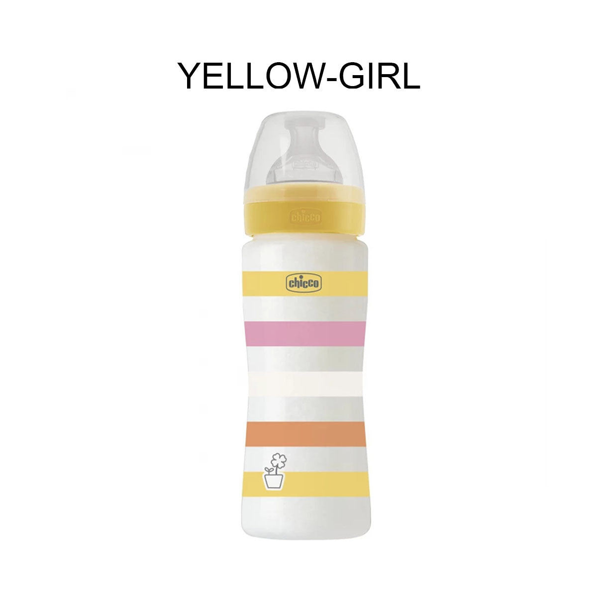 Chicco Well Being Bottle Anti-Colic System Fast Flow 330 ml 4m+