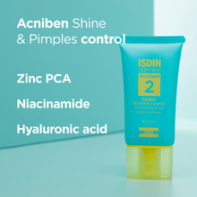 Load image into Gallery viewer, Isdin Acniben Shine And Spot Control Gel Cream 40ml