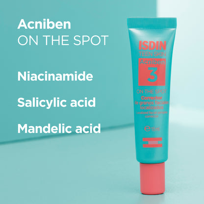 Isdin Acniben On The Spot Localized Facial Pimple Corrector 15ml