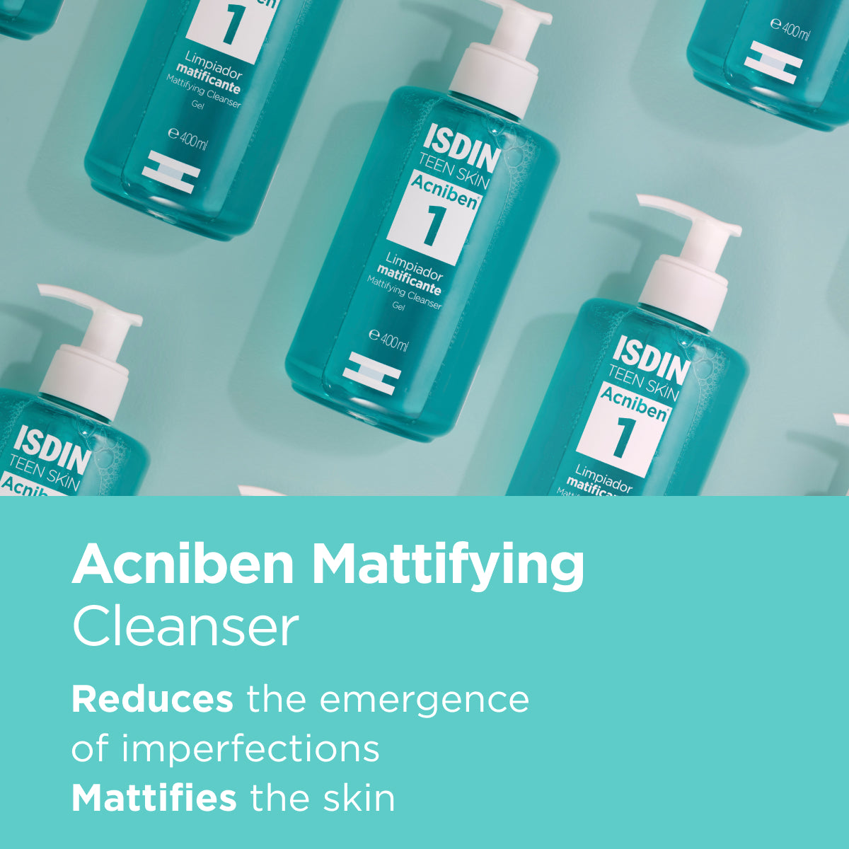 Isdin Acniben Mattifying Cleanser 400ml