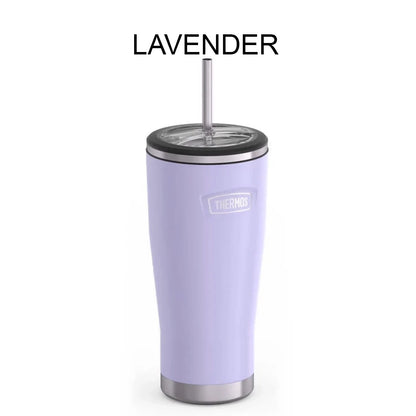 Thermos Is1114 Stainless Steel Vacuum Insulated Tumbler W/ Stainless Steel Straw 710ml
