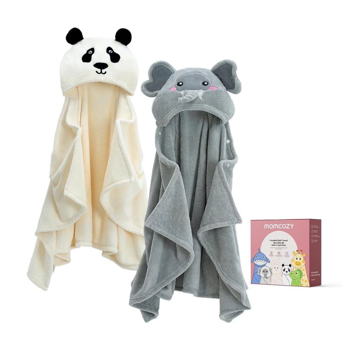 Momcozy Baby Hooded Bath Towel 