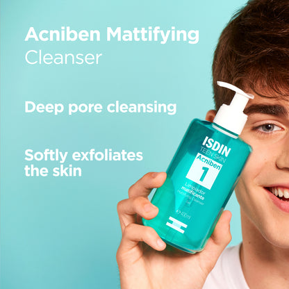 Isdin Acniben Mattifying Cleanser 400ml