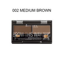 Load image into Gallery viewer, Rimmel Brow This Way Eyebrow Sculpting Kit