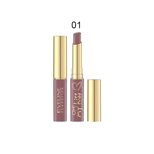 EVELINE OH! MY KISS COLOUR AND CARE LIPSTICK 2IN1