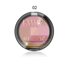 Load image into Gallery viewer, Eveline All In One Highlighter Blush