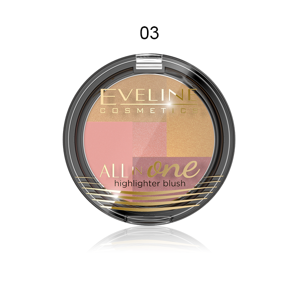 Eveline All In One Highlighter Blush