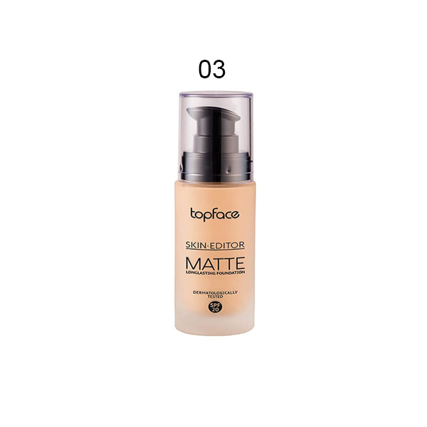 Topface Skin-editor Matte Long Lasting Foundation