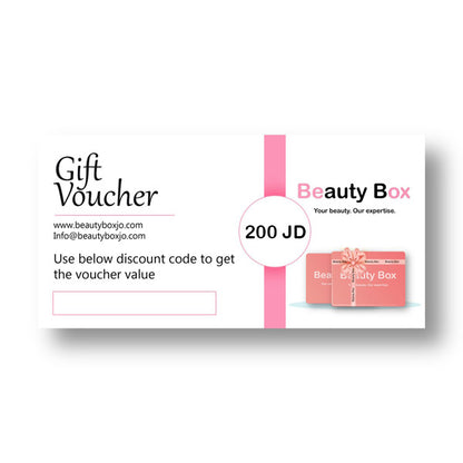 Physical Beauty Box gift card