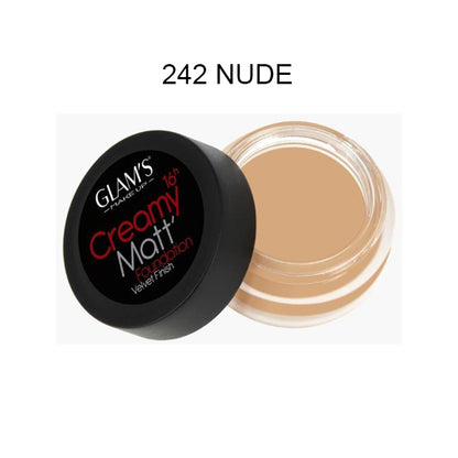 Glams Makeup Creamy Matt Foundation