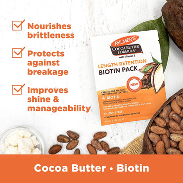 Palmer's Cocoa Butter Length Retention Biotin Pack 60g