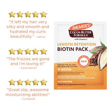 Load image into Gallery viewer, PALMER&#39;S COCOA BUTTER LENGTH RETENTION BIOTIN PACK 60G