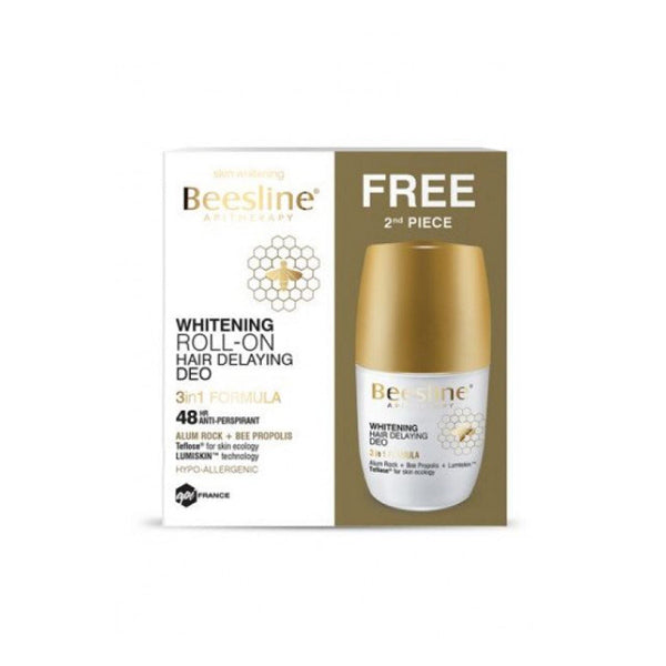 BEESLINE WHITENING ROLL-ON HAIR DELAYING DEO + FREE BEESLINE WHITENING ROLL-ON HAIR DELAYING DEO