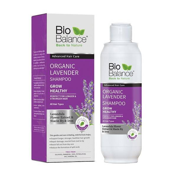 BIO BALANCE ORGANIC LAVENDER GROW HEALTHY SHAMPOO 330ML