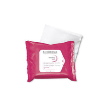 Load image into Gallery viewer, BIODERMA SENSIBIO H20 MAKEUP REMOVING WIPES  x25 WIPES