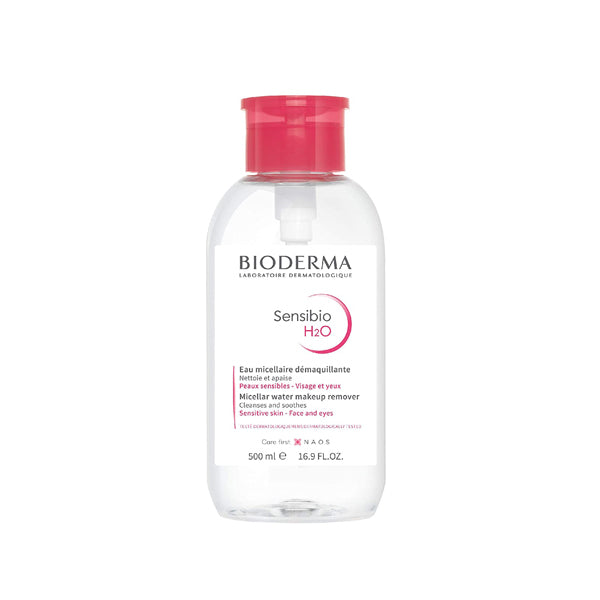 BIODERMA SENSIBIO H2O MAKEUP REMOVING PUMP 500ML