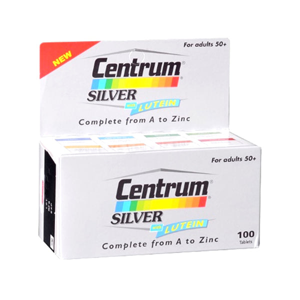 CENTRUM SILVER WITH LUTEIN 50+ YEAR TABLET
