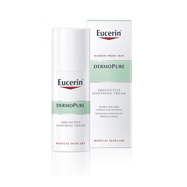 EUCERIN DERMOPURIFYER ADJUNCTIVE SOOTHING CREAM 50ML