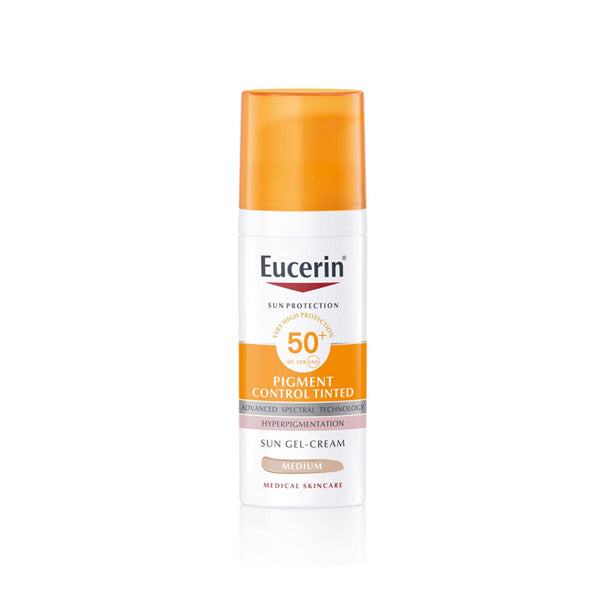 EUCERIN SUN FLUID PIGMENT CONTROL TINTED MEDIUM SFP+ 50ML