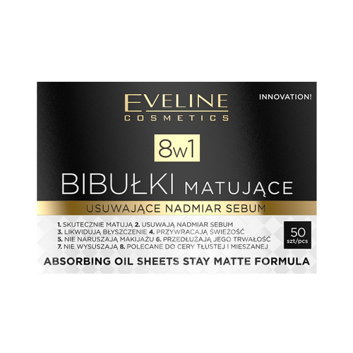 EVELINE BIBULKI MATUJACE MATTING TISSUE 50PCS