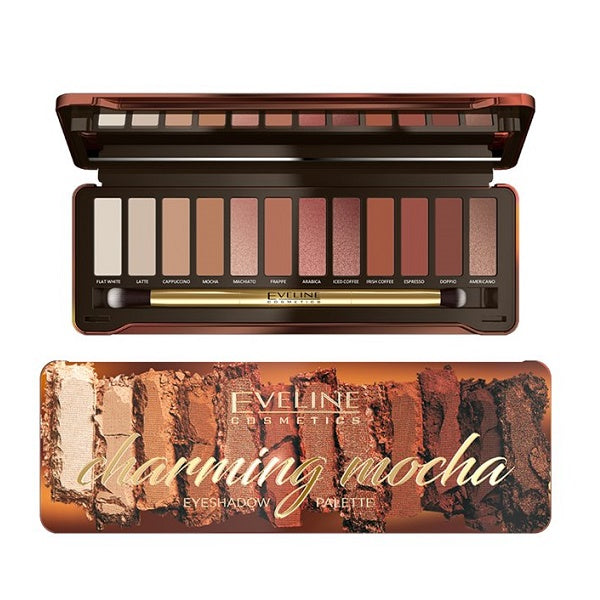 EVELINE CHARMING MOCHA EYESHADOW PALETTE