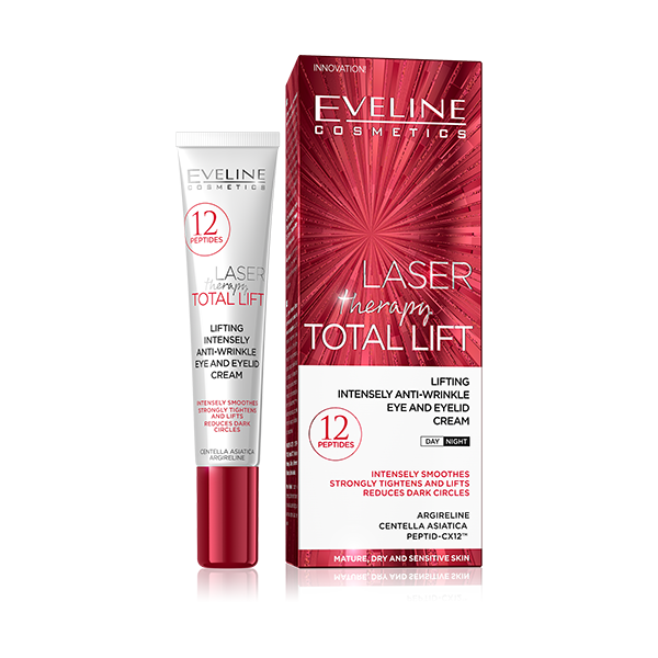 EVELINE LASER TOTAL LIFT ANTI-WRINKLE EYE CREAM