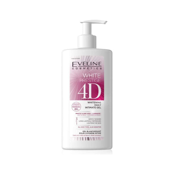 EVELINE WHITE PRESTIGE 4D WHITENING INTIMATE GEL 250ML