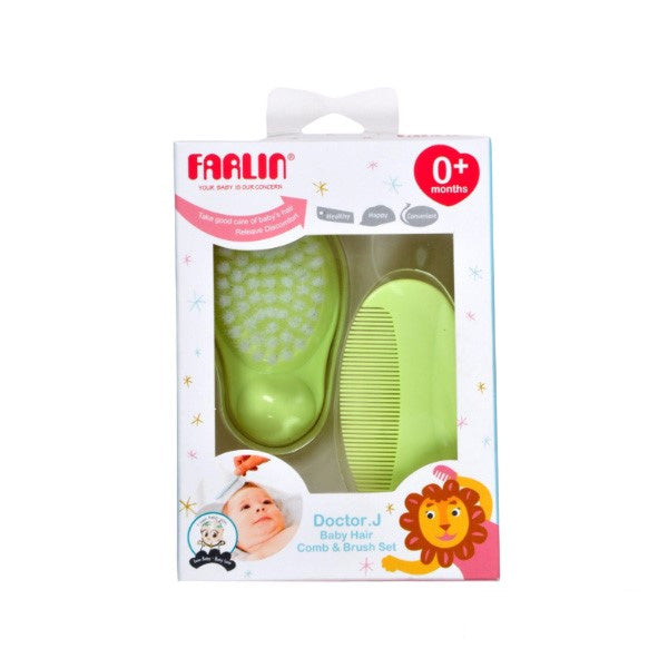 FARLIN COMB & BRUSH SET