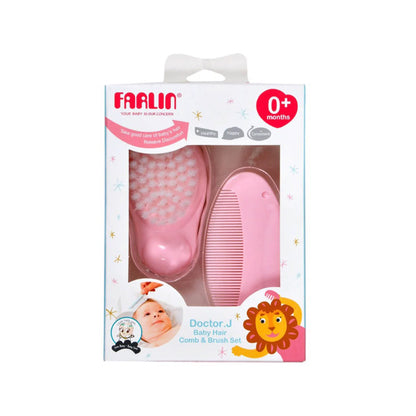 FARLIN COMB & BRUSH SET