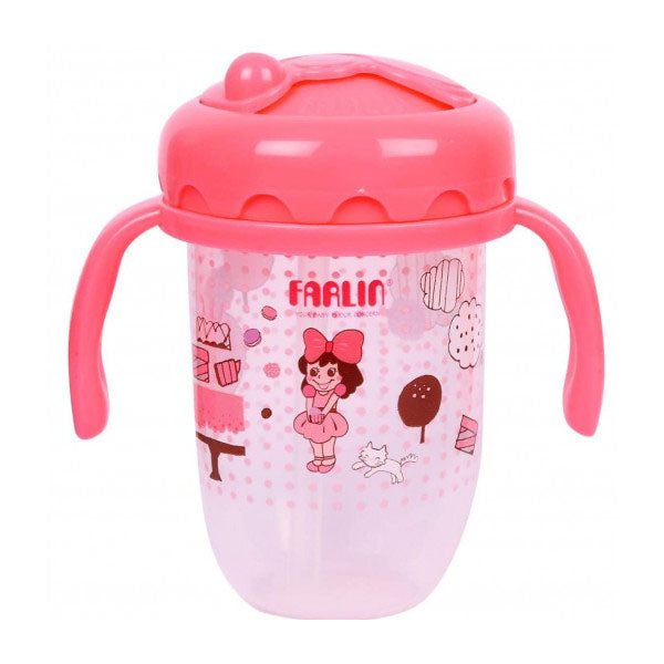 Farlin Straw Drinking Cup 240ml – Beauty Box