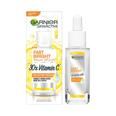 GARNIER FAST BRIGHT VITAMIN C BOOSTER SERUM 30ML