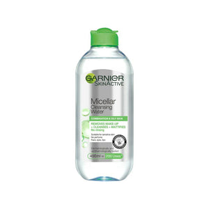 GARNIER MICELLAR CLEANSING WATER FOR COMBINATION AND OILY SKIN 400ML