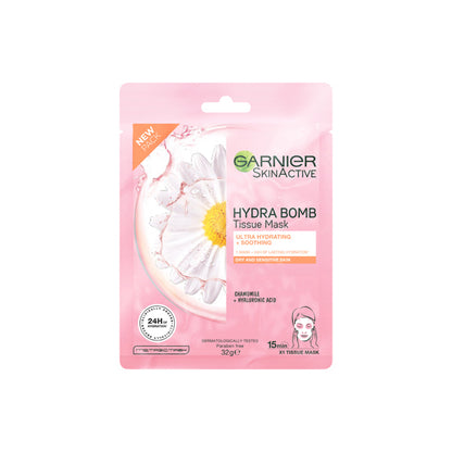 GARNIER SKINACTIVE HYDRA BOMB ULTRA HYDRATING SOOTHING MASK