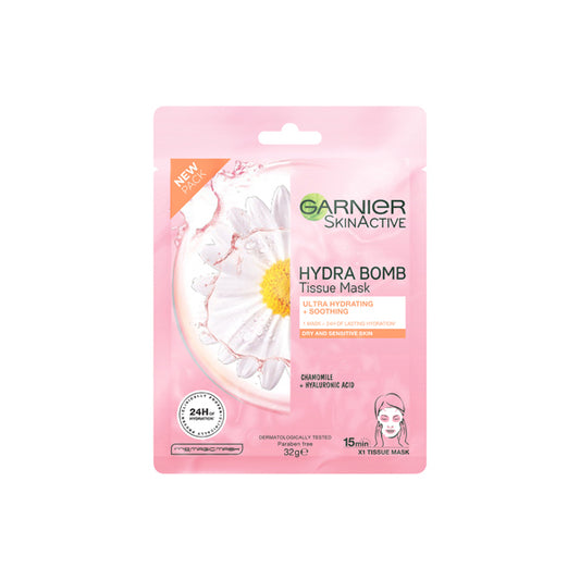 GARNIER SKINACTIVE HYDRA BOMB ULTRA HYDRATING SOOTHING MASK