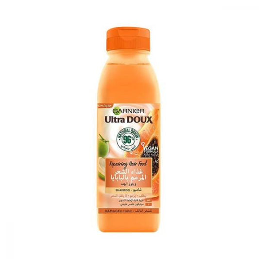  GARNIER ULTRA DOUX HAIR FOOD PAPAYA & AMLA SHAMPOO 350ML