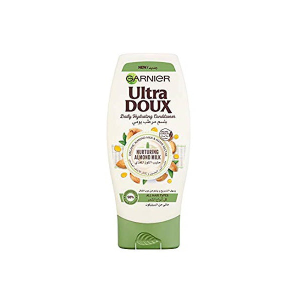 GARNIER ULTRA DOUX NURTURING ALMOND MILK DAILY HYDRATING CONDITIONER 400ML