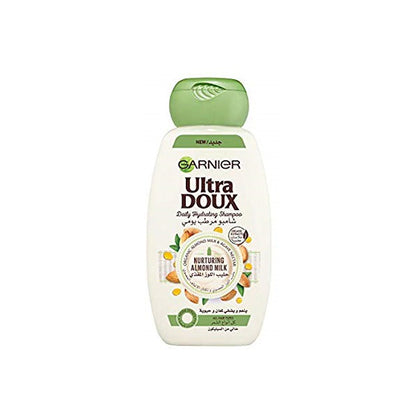 GARNIER ULTRA DOUX NURTURING ALMOND MILK DAILY HYDRATING SHAMPOO 400ML