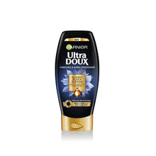 Load image into Gallery viewer, GARNIER ULTRA DOUX PURIFYING &amp; SHINE BLACK CHARCOAL CONDITIONER