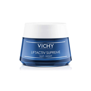 ICHY LIFTACTIV SUPREME ANTI-WRINKLE AND FIRMING CORRECTING CARE NIGHT CREAM 50ML