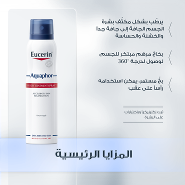 Eucerin Aquaphor Ointment Body Spray
