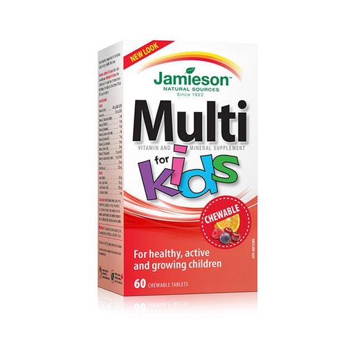 JAMIESON CHEWABLE MULTIVITAMIN FOR KIDS 60 TAB