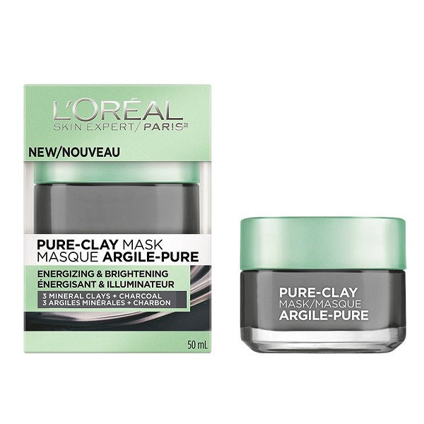 LOREAL CHARCOAL PURE CLAY MASK